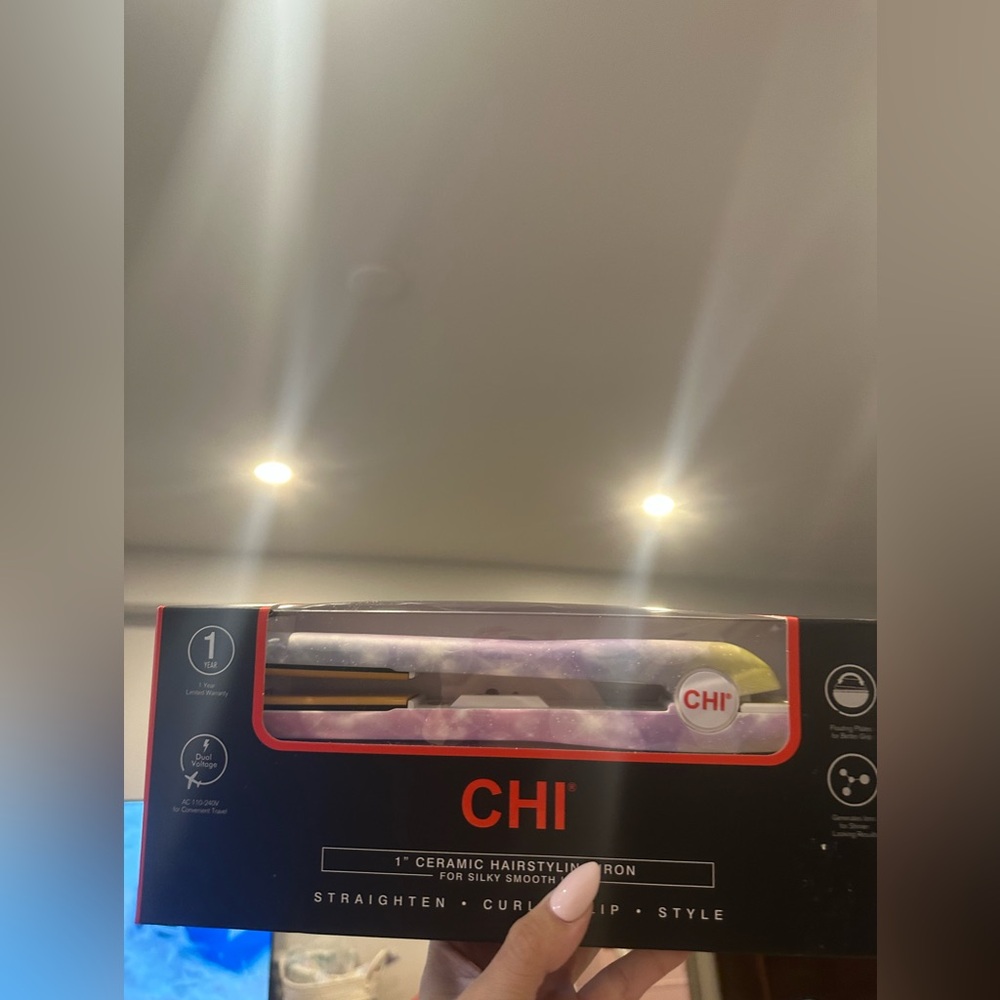 bnib chi straightener twinkle in periwinkle
